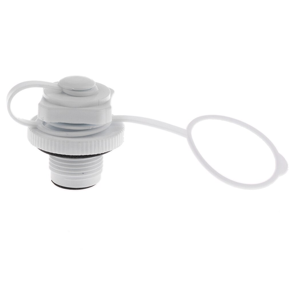 2PCS Inflatable Air Valve Plastic Safety Air Valve Nozzle for Inflatable Boat Rubber Kayak Tender Raft Mattress Accessories