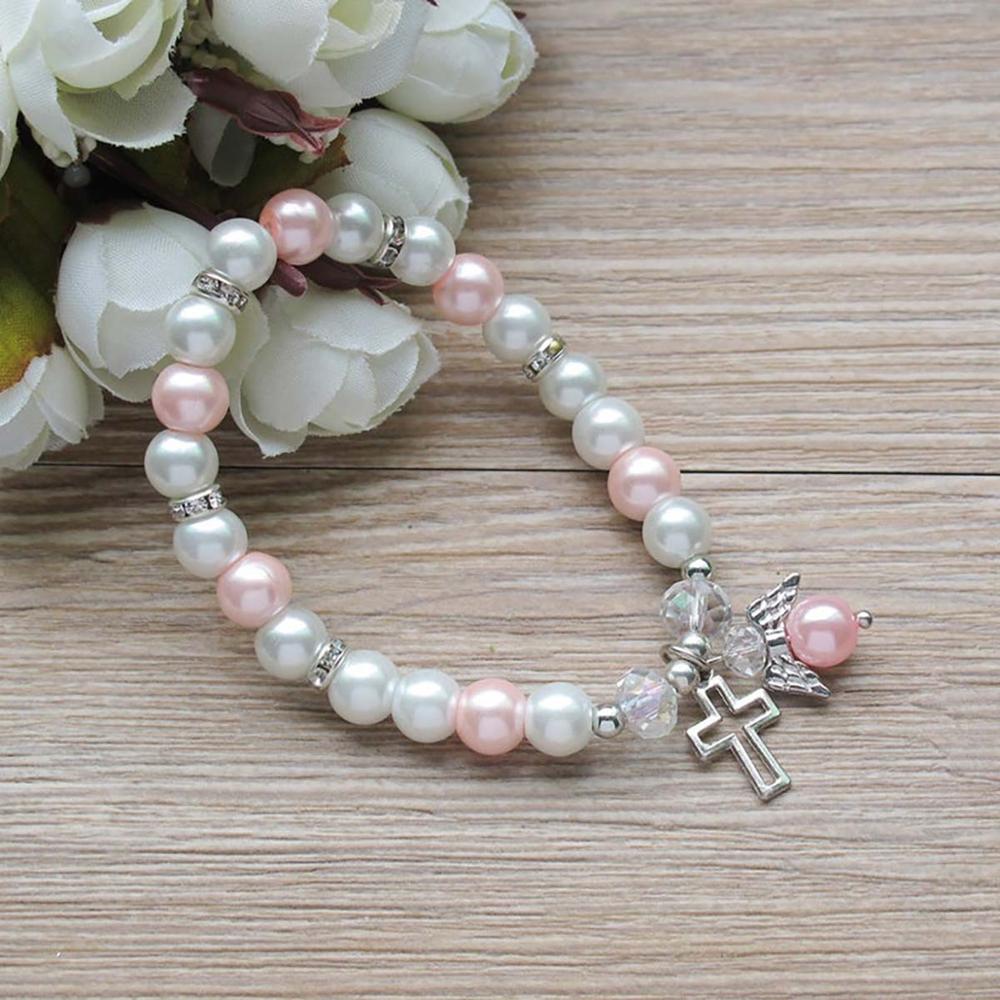 10 stk baby shower favor dåbsarmbånd engel baby shower pige dreng dåb sød giveaway souvenir