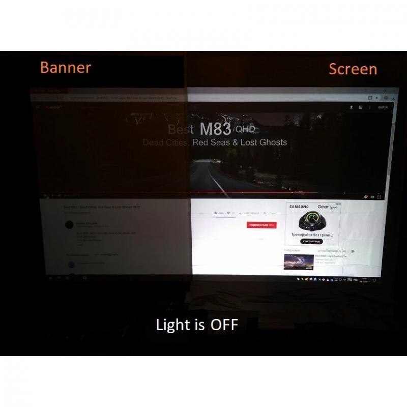Projector Scherm 50 16:9 Dikker Draagbare Non Crease Zacht Wit Polyester Projector Gordijn Projectiescherm 40In (100 inch