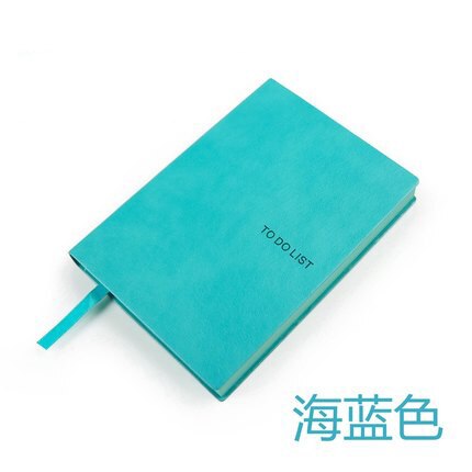To Do List Notebook for Business as Office & School Supplies A6 110 Sheets: Blue