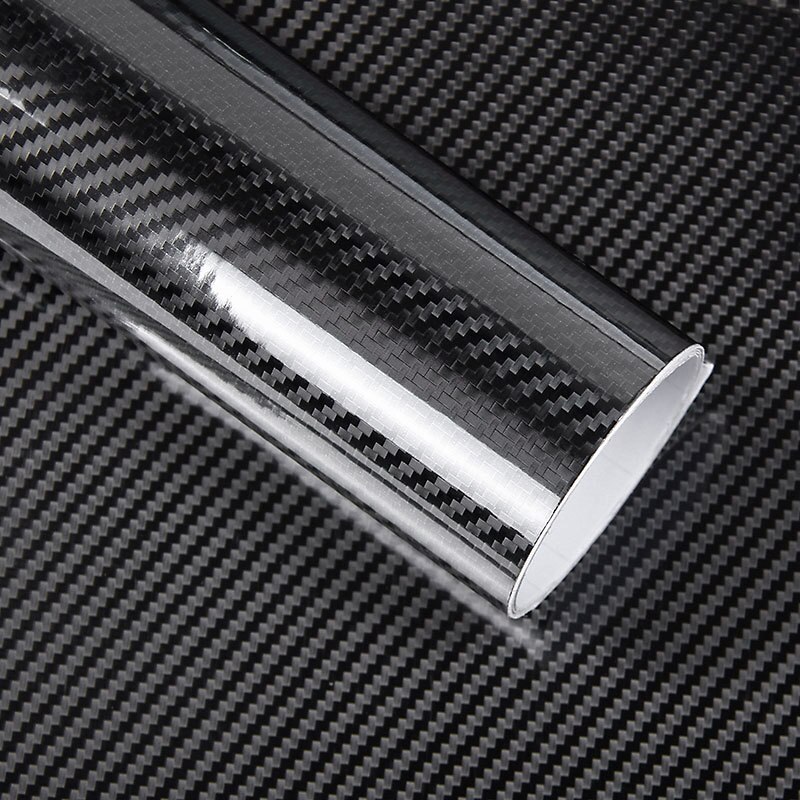 200cm * 50cm 5D Hoge Glossy Carbon Fiber Vinyl Film Auto Styling Wrap Motorfiets Auto Styling Accessoires Interieur koolstofvezel Film: 25cm200cm