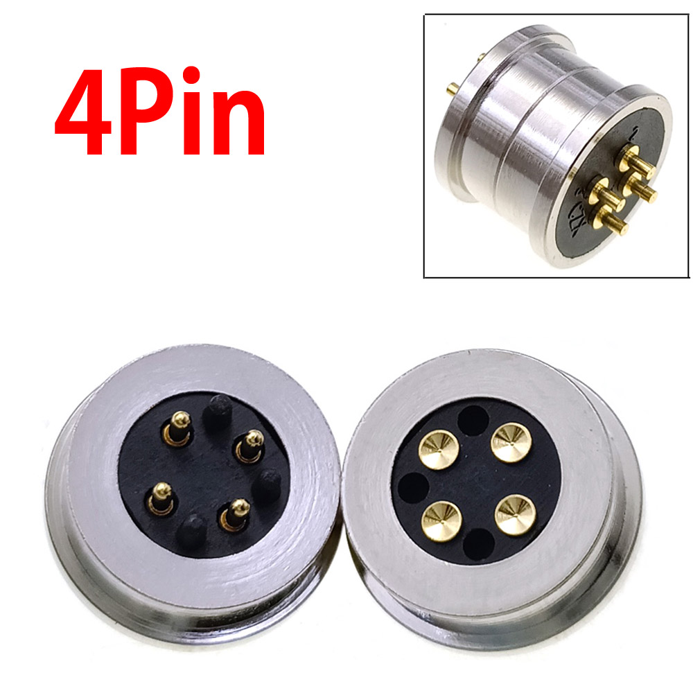1 Paar 1P 2P 3P 4P 5P DC Magnetischer pogo-Stift-Stecker Pogopin Männlich Weiblich 2A Wasserdichte Hochstrom-Federbelastete Steckdose: MULTI