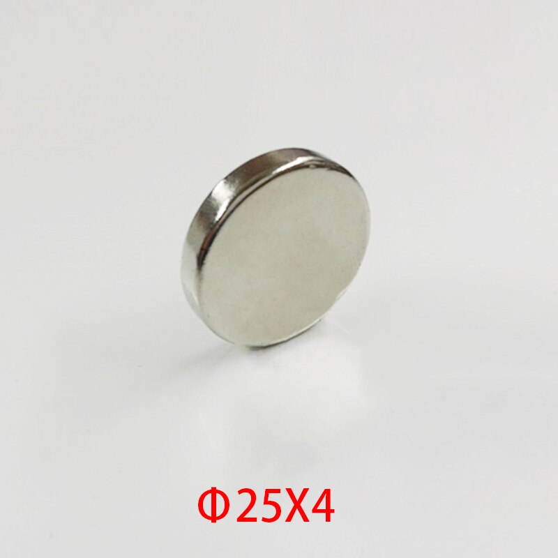 Disc Neodymium Magnet High Power Round Magnets Strong Performance Magnets Sheet Rare Earth Magnets: 25x4mm(10pcs)