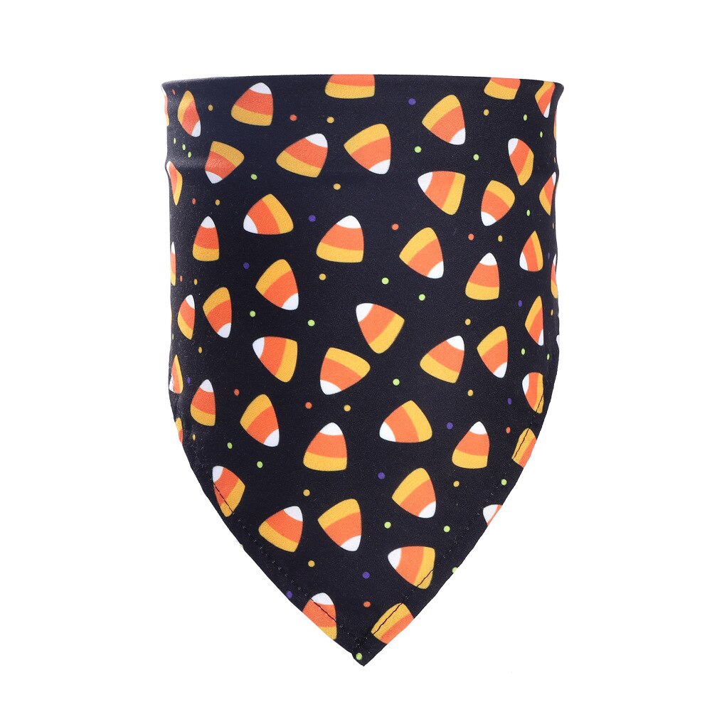 Halloween Stijl Huisdier Bandana Wasbaar Hond Bandana Strikjes Kraag Huisdier Sjaal Grote: 02