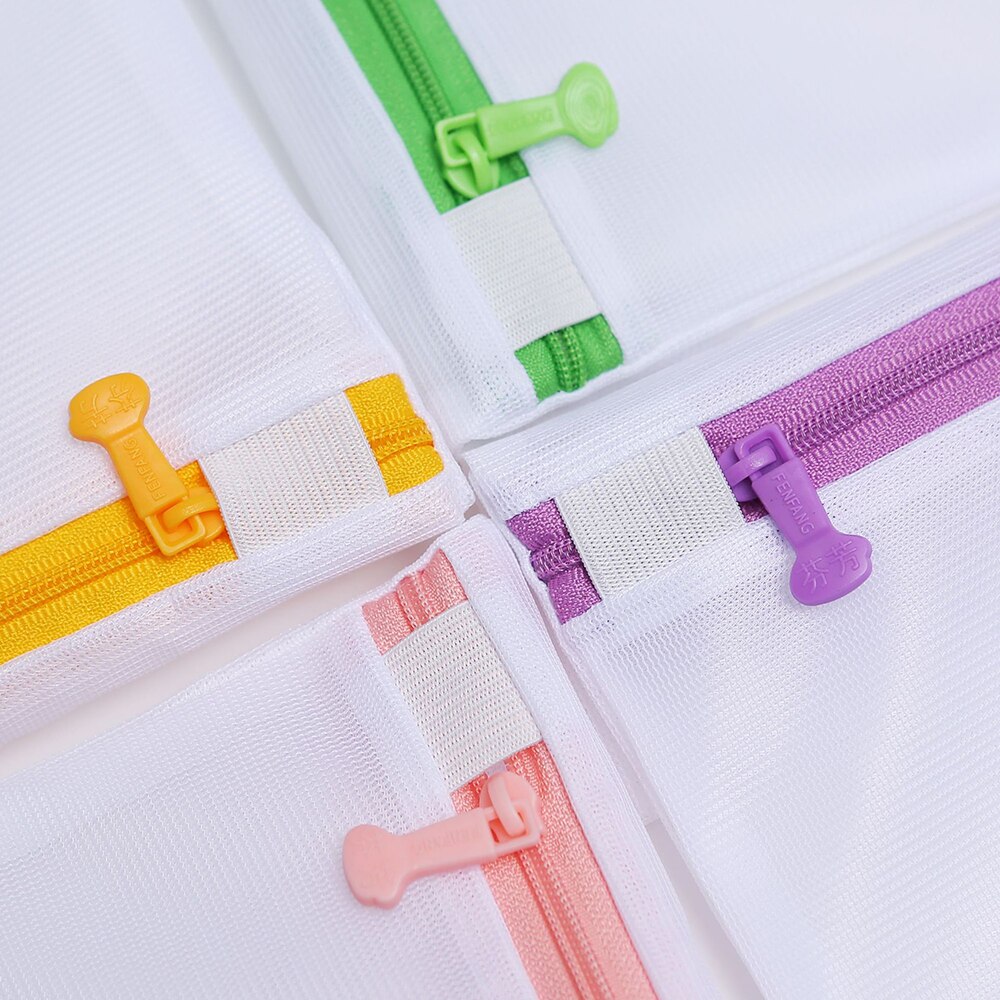 7 Stks/set Rits Waszakken Schoonmaken Wassen Netje Netto Lingerie Ondergoed Beha Kleding Reizen Organisatie