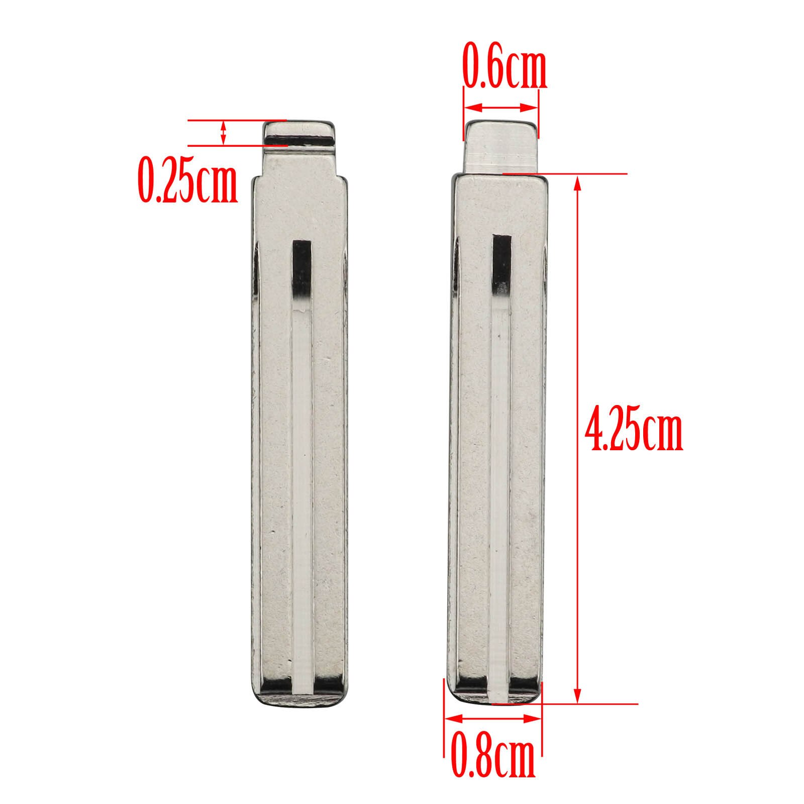 Jingyuqin-clé télécommande à 3 boutons de remplacement 3/4 boutons, housse de protection pour voiture Hyundai IX35 i20, lame non gravée