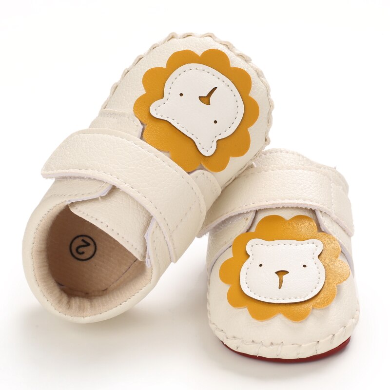 2021 primavera/outono tênis novos sapatos de bebê meninos macio-sola antiderrapante bonito dos desenhos animados sola de borracha sapatos casuais da criança para 0-18m