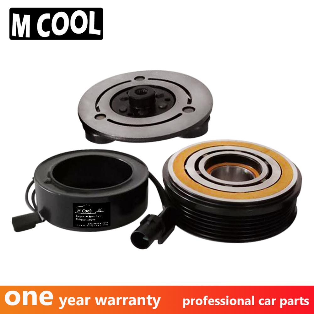 MSC90C Car AC Compressor Clutch For Mitsubishi Lancer Pulley : 109MM PV6 12V Bearing Size 355020 For Mitsubishi AC Clutch
