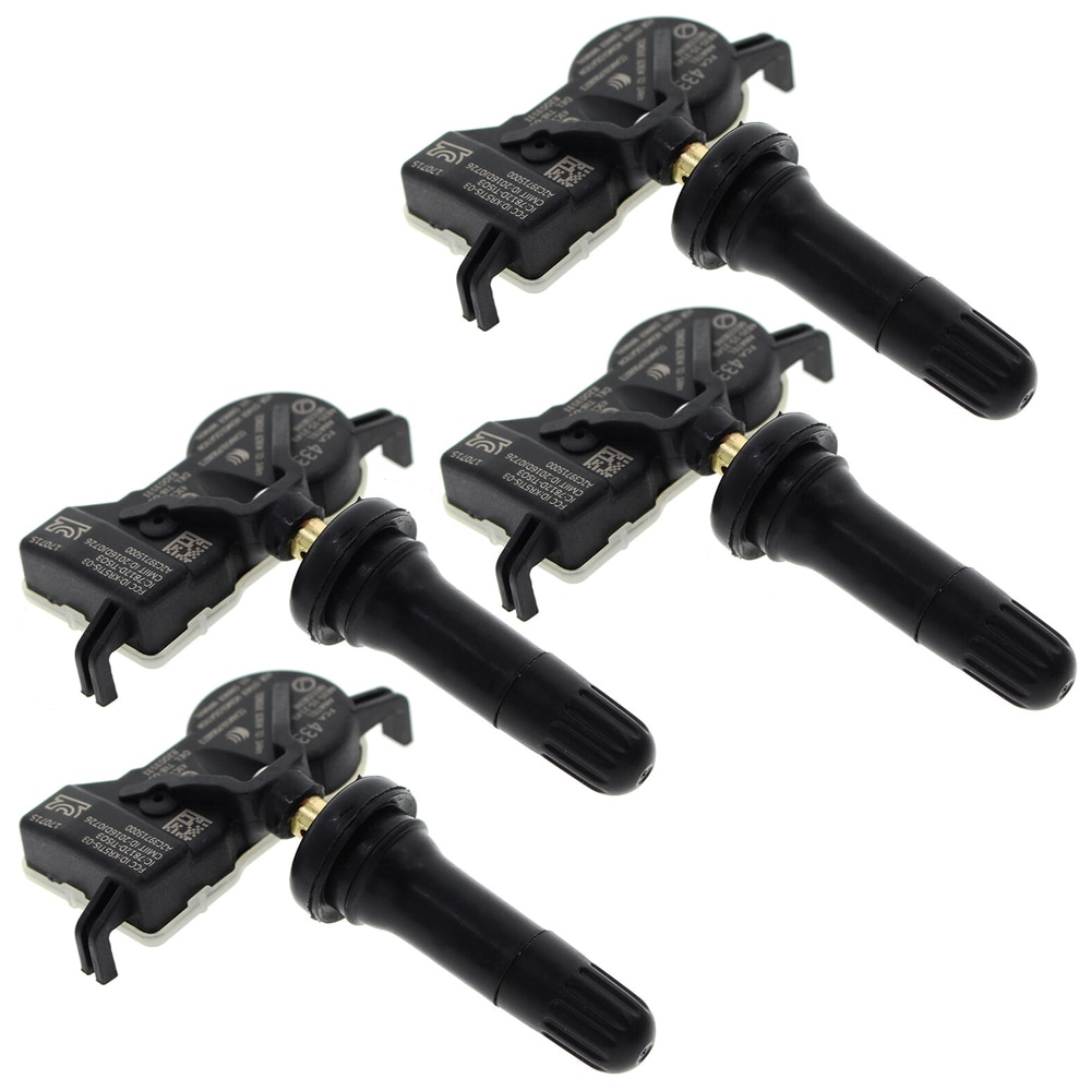 4Pcs Oem 68252493AB 68105280AF Tpms 433hmz Bandenspanning Sensoren Voor Jeep Renegade Grand Cherokee