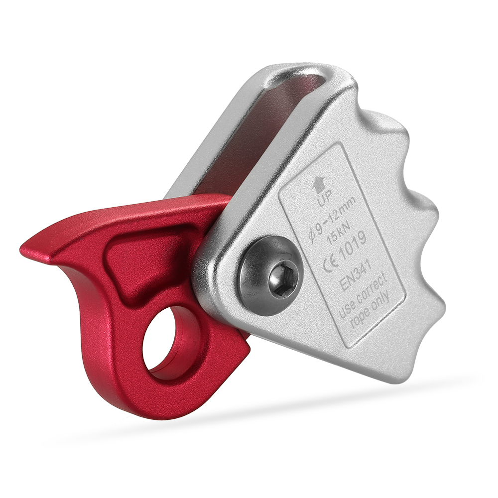 Hand Rope Grab Protector Wiregate Carabiner 15KN Riser Anti-fall Safety Rope Grab Device Carabiner for Outdoor Rock Climbing