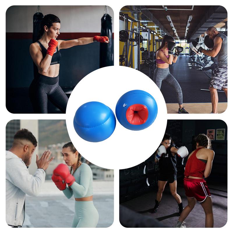 Aufblasbare Boxhandschuhe, PVC-Kasten-Spielhandschuhe, interaktive Boxhandschuhe, Luftballons, trainieren, Stanzhandschuhe, 1 Paar für Männer