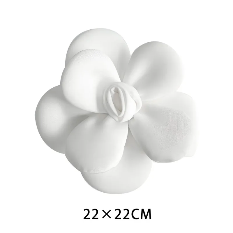 Handmade 22CM Camellia Flower Brooches Corsage Bag Dress Badge Wedding Party Lapel Pins for Women Accessories