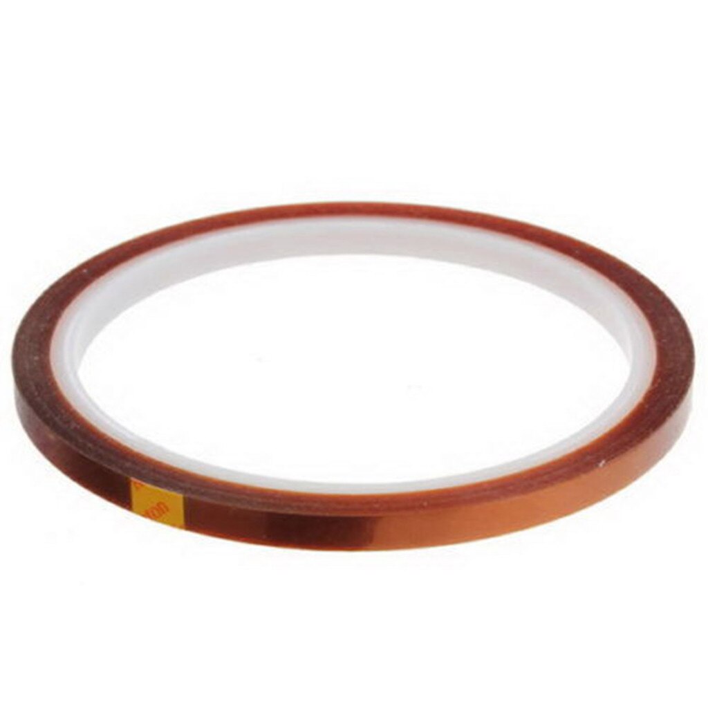 1 Roll of Tape Low temperature resistant tape, insulating tape,Polyimide Kaptons Tape 33M，Gold finger tape 3/6/8/12/15/18mm: F