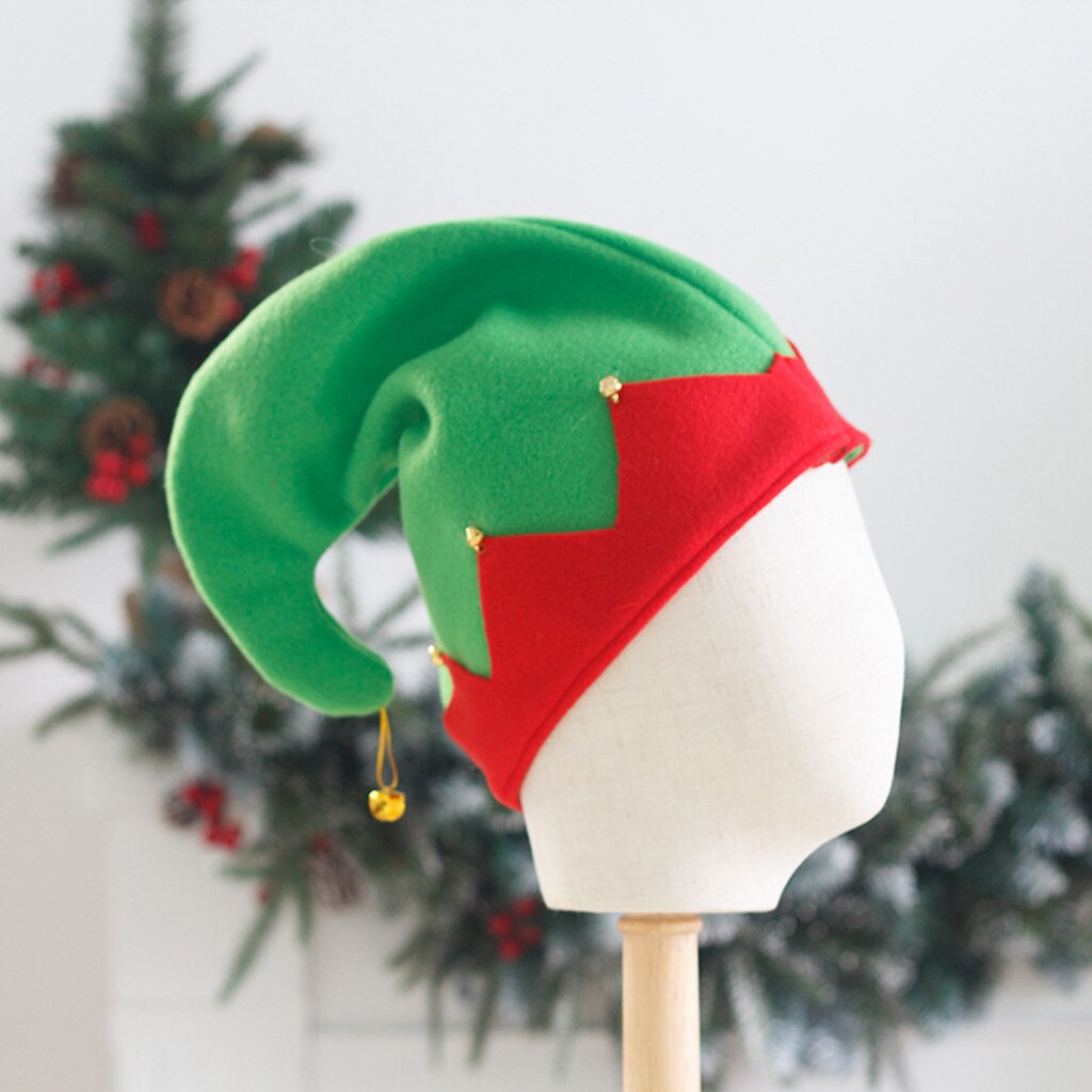 Sombrero de Navidad para adultos gorros bonitos de Papá Noel vacaciones de Navidad suministros decorativos Unisex gorro cómodo Q40