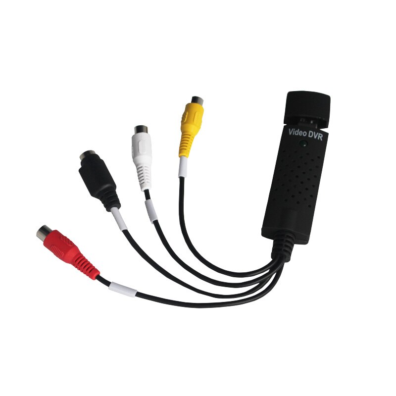 USB 2.0 Easycap Capture 4 Channel Video TV DVD VHS Audio Capture Adapter Card TV Video DVR