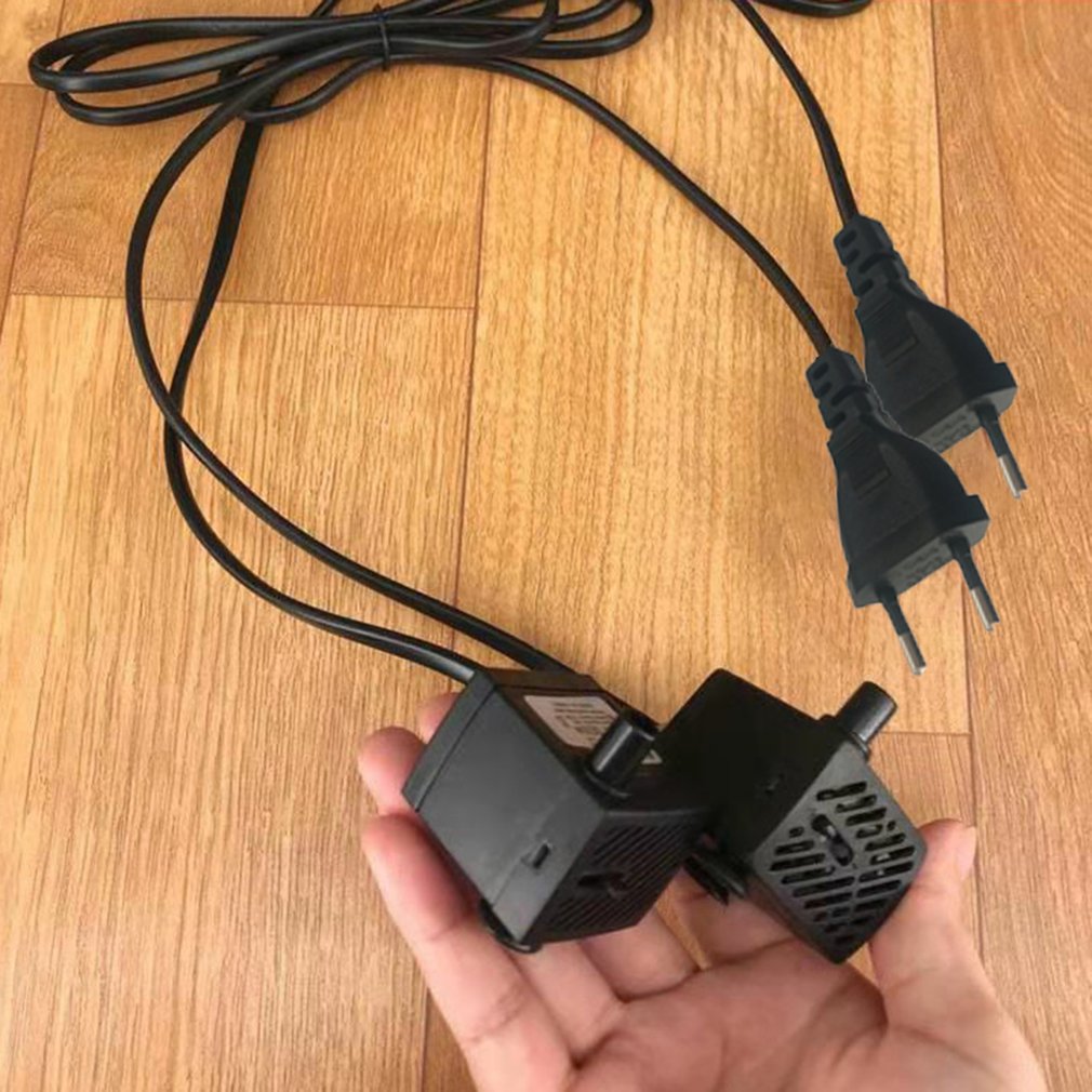 Ultra-Quiet Submersible Water Fountain Pump Filter Fish Pond Aquarium Water Pump Tank Garden Fountain