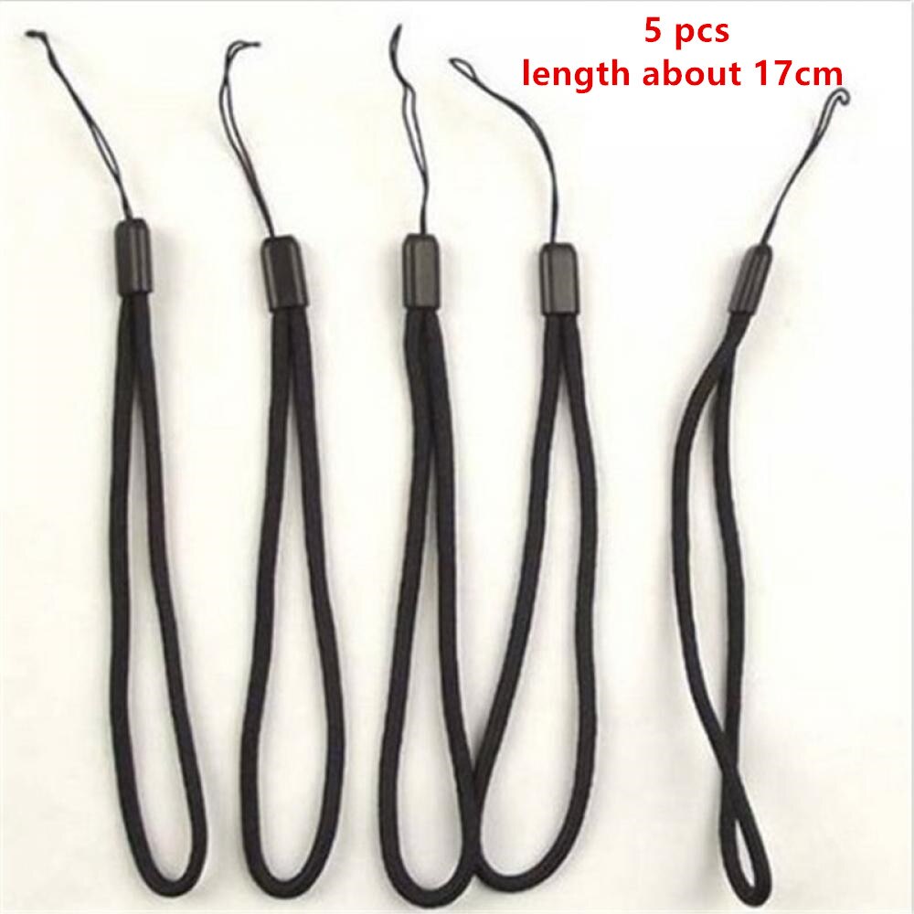 Beaded Phone Lanyard Wrist Strap Handmade Rainbow Polymer Clay Acrylic Beads Pearl Bracelet Keychain For Women: 7