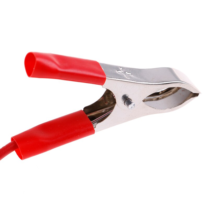 12 Volt Battery Terminal Clip-on Cigar Cigarette Lighter Power Socket Adapter Plug Car Boat Van For Camping