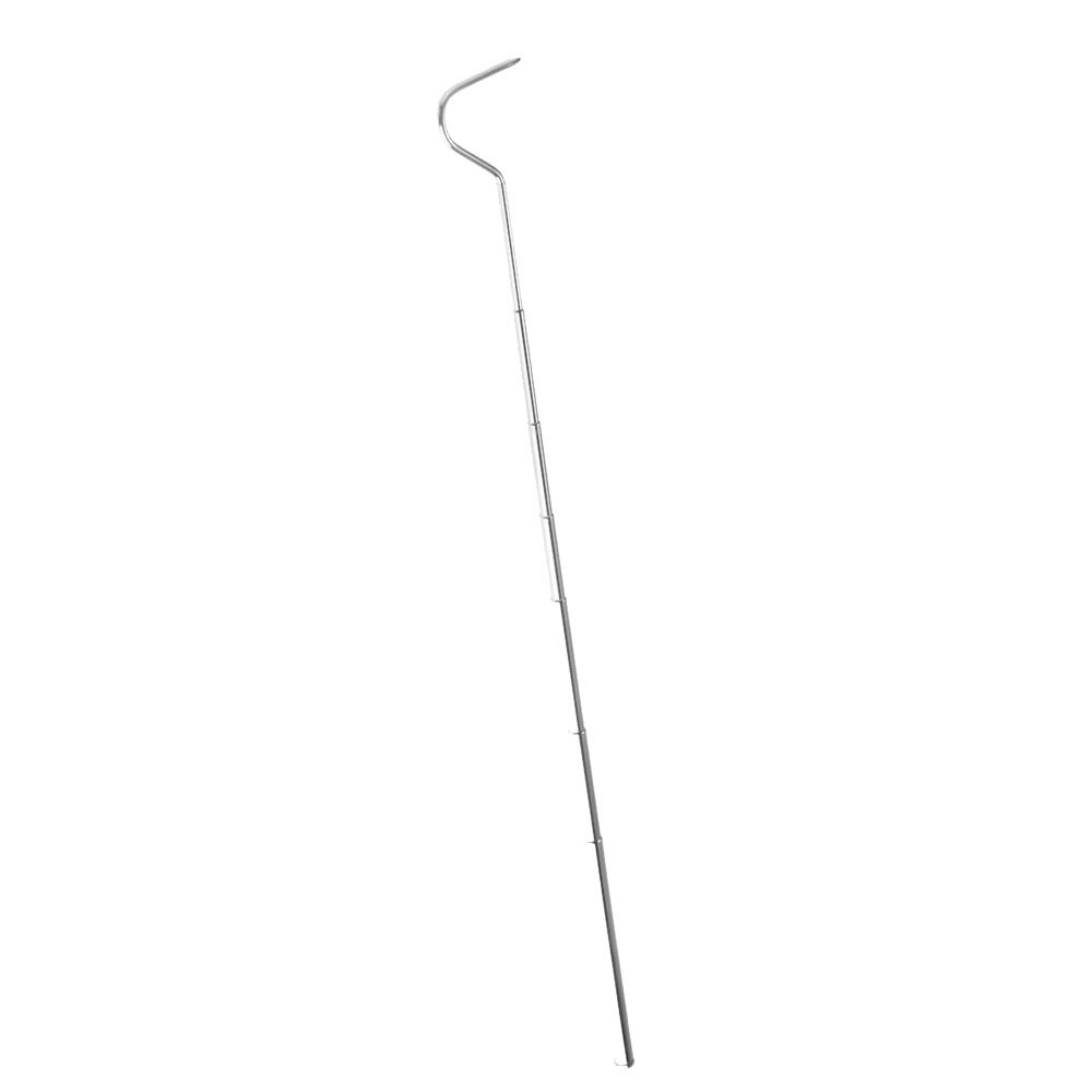 Snake Hook Stainless Steel Adjustable Telescopic Snake Capture Hook Reptile Snake Hook Long Handle Catching Tools