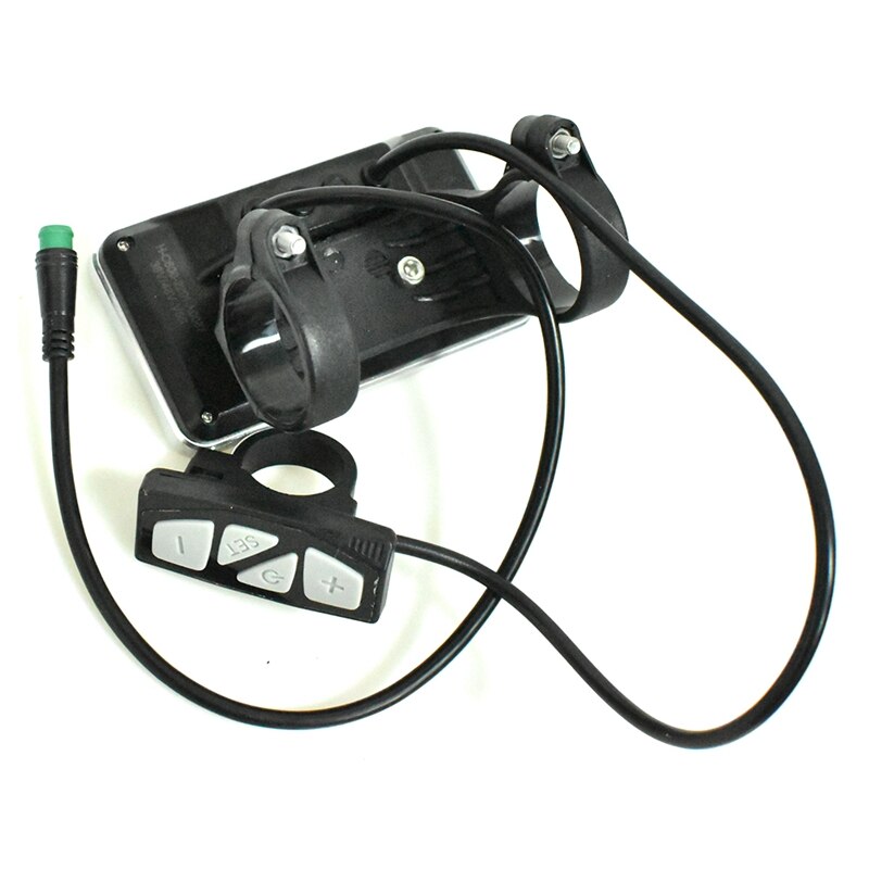 5S Protocol 24V 36V 48V Lcd C600 Grote 4 Inch Grote Scherm Elektrische Fiets Display Met waterdichte Connector