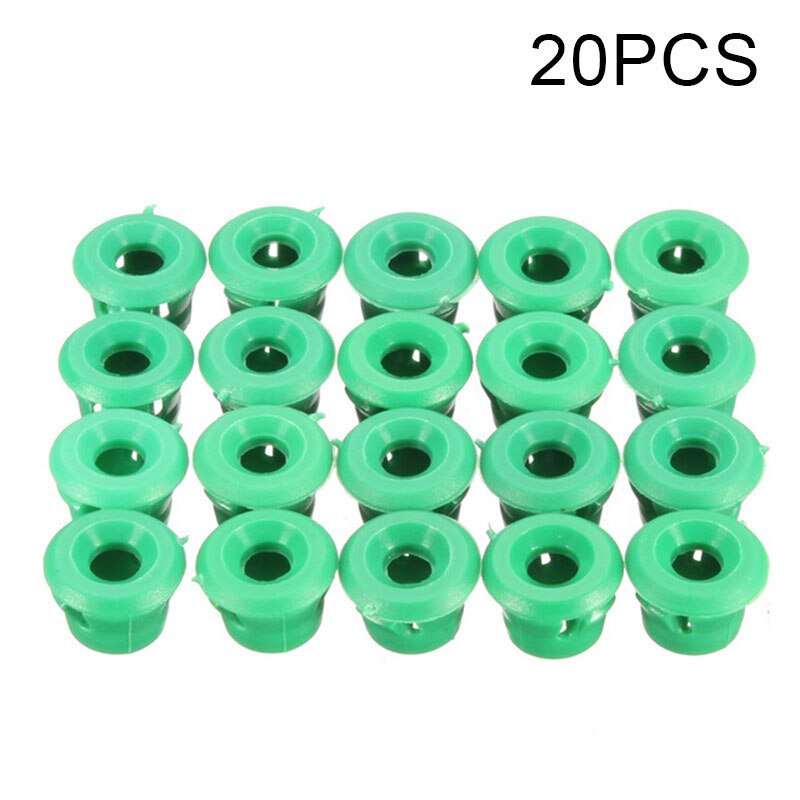 20pcs/kit Side Sill Car Clips For BMW E30 E32 E36 E46 E60 E61 E63 Green Part Number 51711932996 Durable Auto Clips