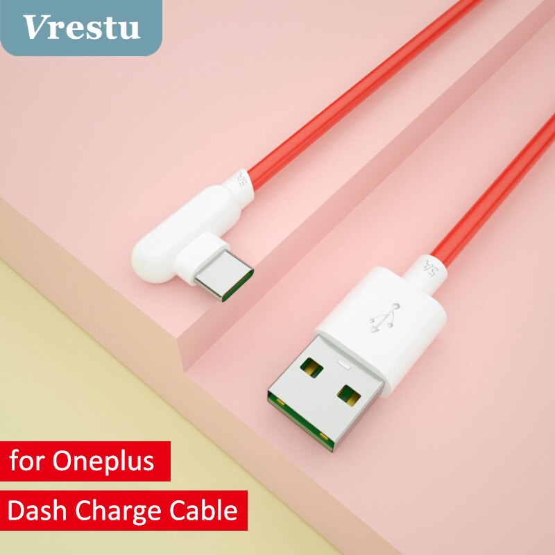 USB Typ C Kabel für Eine Plus Blitz aufladen Kabel 5A Bindestrich wickeln Ladegerät für Oneplus 1 + 9 8 7T Profi 5T 3T 9R Nord N10 Gamer USB Draht