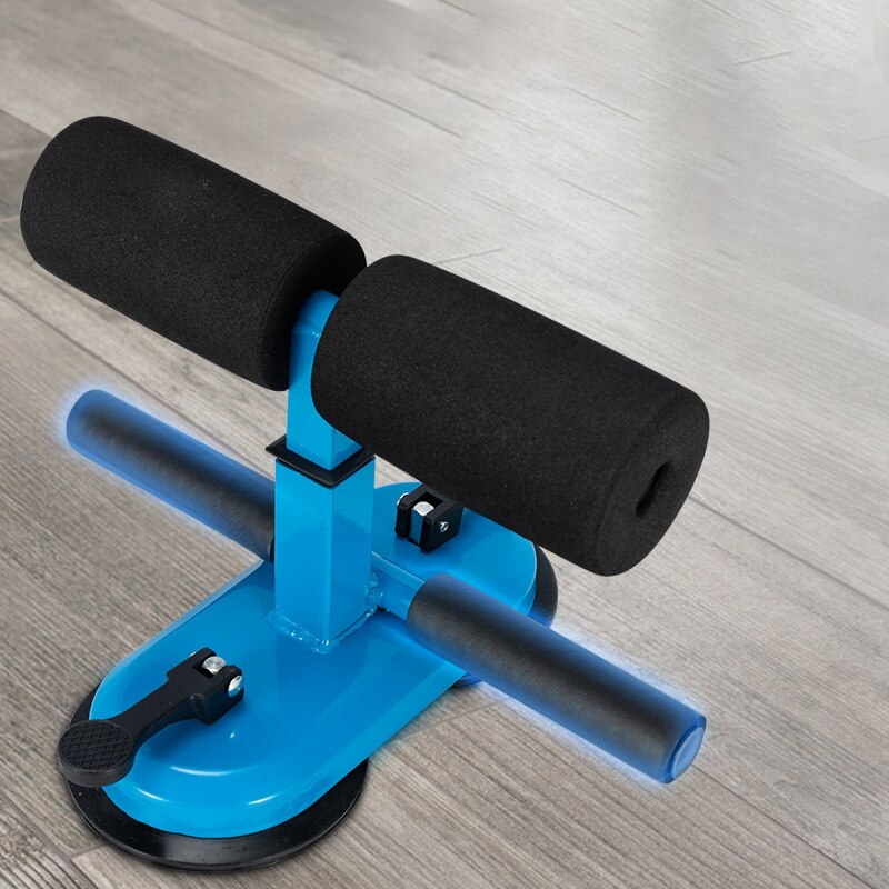 Sit Up Equipment Bar, Portable Adjustable Sit-Up Situp Floor Bar Self-Suction Training Equipment with 2 Suction Cups
