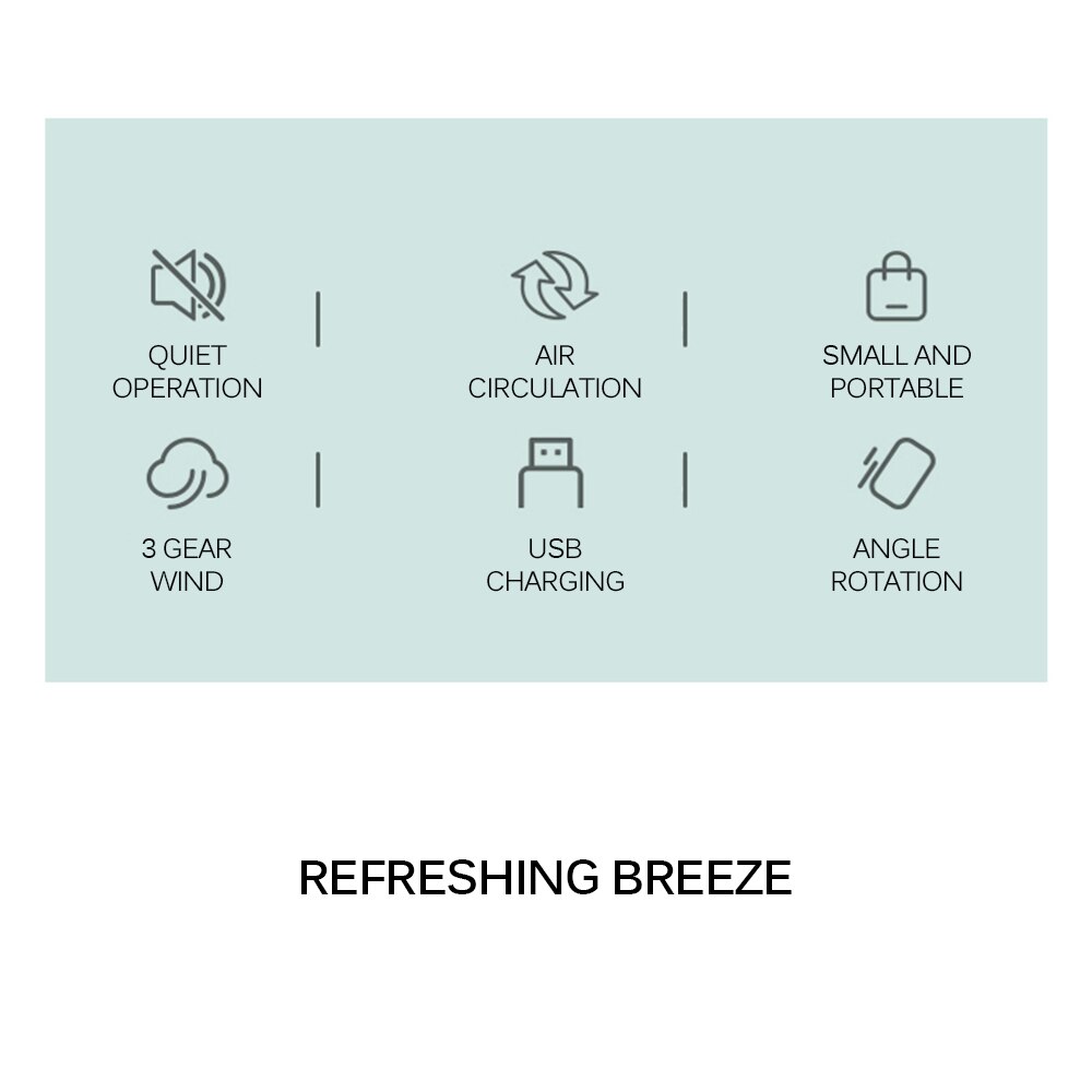 Air Conditioner Air Cooler Humidifier Purifier Portable Home Office Office 3 Speed Desktop Silent Cooling Fan Air Conditioner