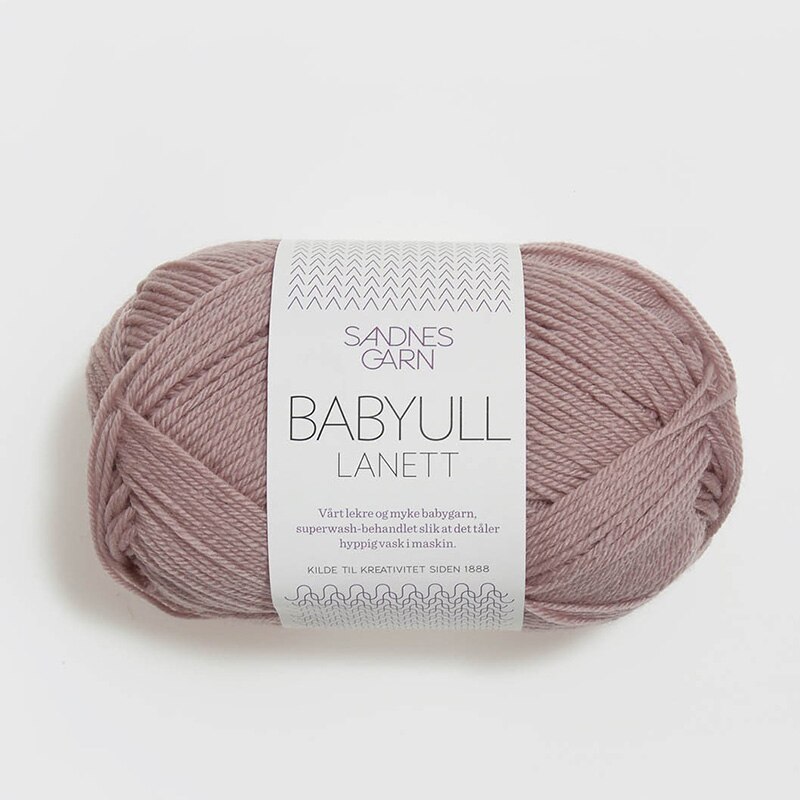 1*50g kugle sandnes garn babyull lanett garn merino uld garn håndstrikke garn: 4321