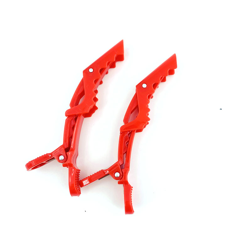 6 Stks/partij Plastic Haar Clip Kappers Klemmen Klauw Haar Sectie Clips Grip Snijden Barbers Voor Salon Hair Styling Accessoires