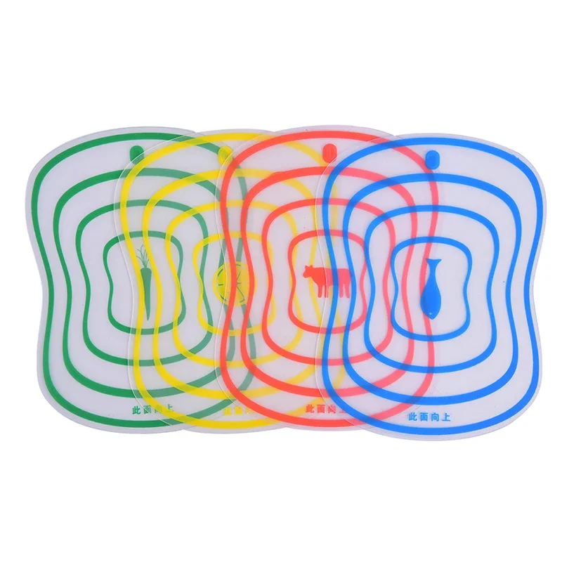 Flexibles transparentes Schneidebrett für sterben Küche, PP-Klassifizierung, Schneidebrett für Gemüse und Fleisch, Küchenzubehör