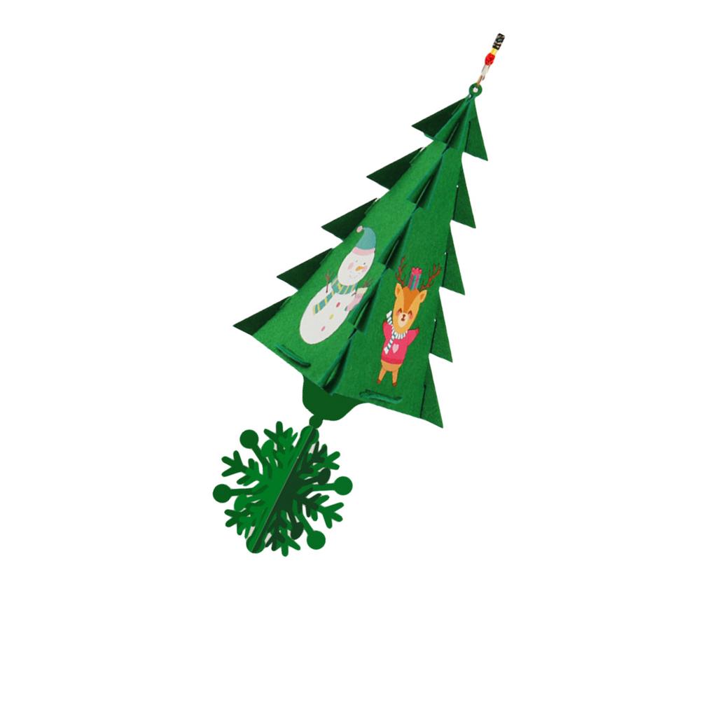 Decorazioni per ciondoli con fiocco di neve per albero di natale: C