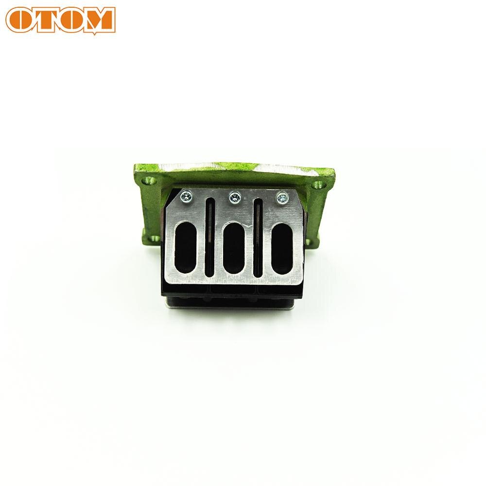 OTOM Motorcycle Valve Assy Scooters Intake Manifold Reed Valve Assembly For YAMAHA DT230 MT250 Dirt Pit Bike ATV off-road Parts: Reed Valve