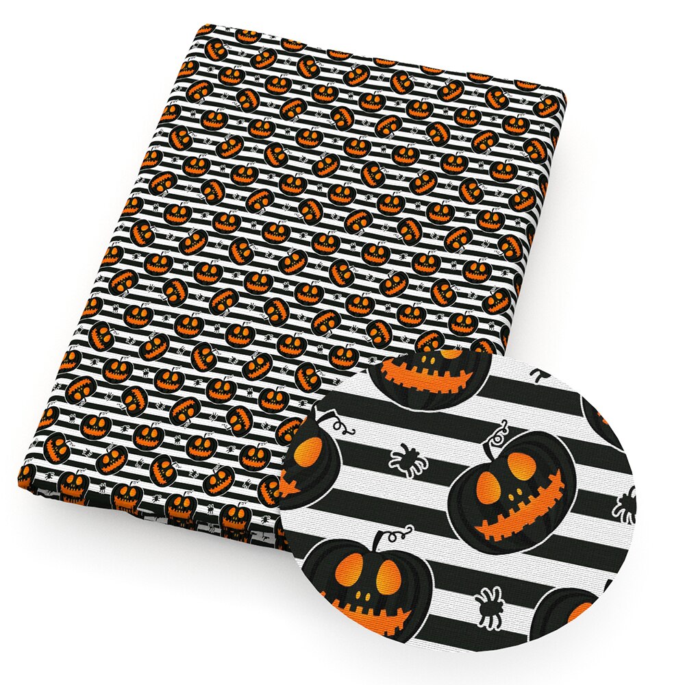 50*140cm halloween-tematryck polyester bomullstyg för tissue barn hemtextil för sömnad docka brudklänning  ,1 yc 11374: 1107289001