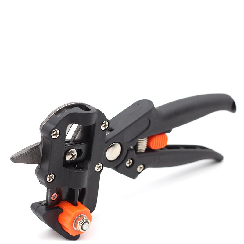 Grafting Machine Garden Tools Fruit Tree Pruner with 2 Blades Tree Grafting Tools Secateurs Scissor Grafting Tool Cutting Pruner