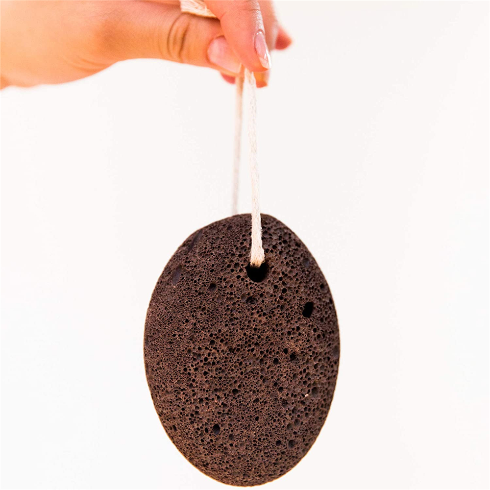 Pumice 2 Pack Natural Earth Lava Stone Pedicure Kit Tool Hard Skin Callus Remover for Feet and Hands Warts Corn Removal