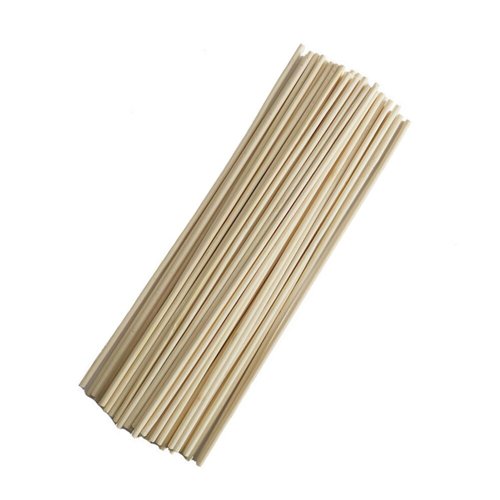 100 Pcs/Set Wooden Plant Support Stick For Indoor Potted Plants Garden Tool Flower Plant Growth Support Rod Bamboo Chop Sticks