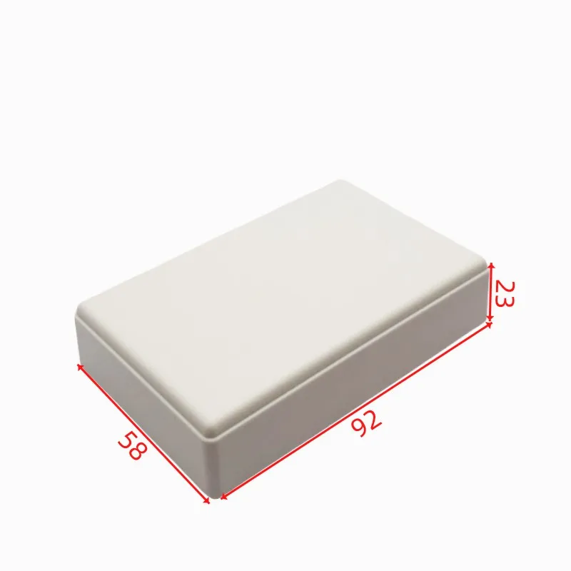 Custodia per strumenti alloggiamento fai-da-te da 70/100 mm Scatole per custodie impermeabili bianche nere Scatola per progetti elettronici: giallo