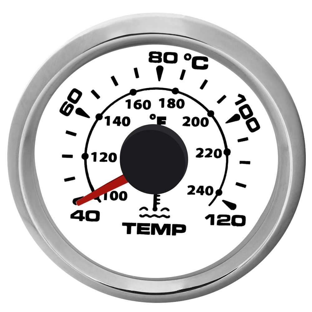 40~120 Celsius Boat Car Water Temperature Gauge Digital temperature meter Auto Motorcycle Thermometer Water Temp Gauges 9-32V: WS