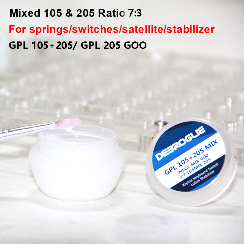 GPL105 205 G0 interruttori olio lubrificante grasso per tastiera meccanica tasti interruttore stabilizzatore grassi lubrificanti lubrificanti: GPL 105 e 205