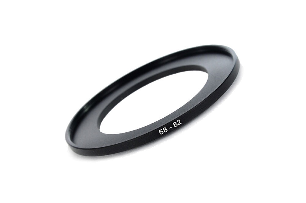 Adattatore Step-up Da 58mm A 82mm Per Obiettivi, Anello In Metallo Universale Compatibile Con Tutte Le Marche, Perfetto Per Montare Filtri Da 82mm Su Obiettivi 58mm - Adaptout