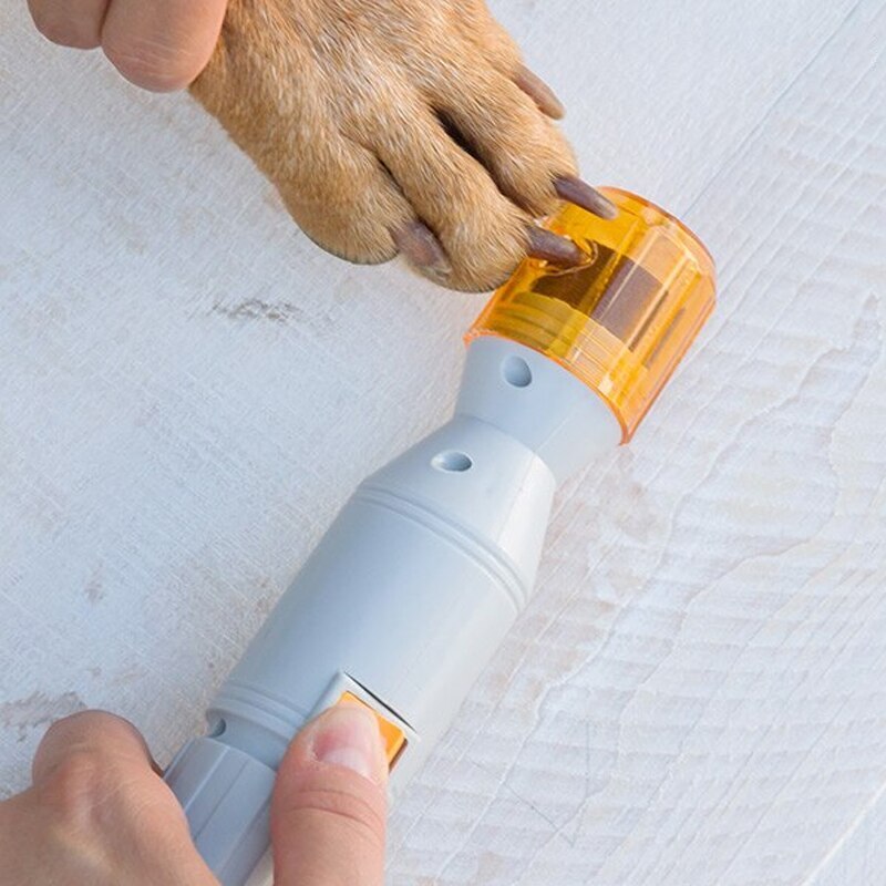 Lima de Uñas Eléctrica para Perro Gato Mascotas Mediano y Grande, Cortaunas Perro, Amoladora del Clavo Recargable y de Bajo Ruid