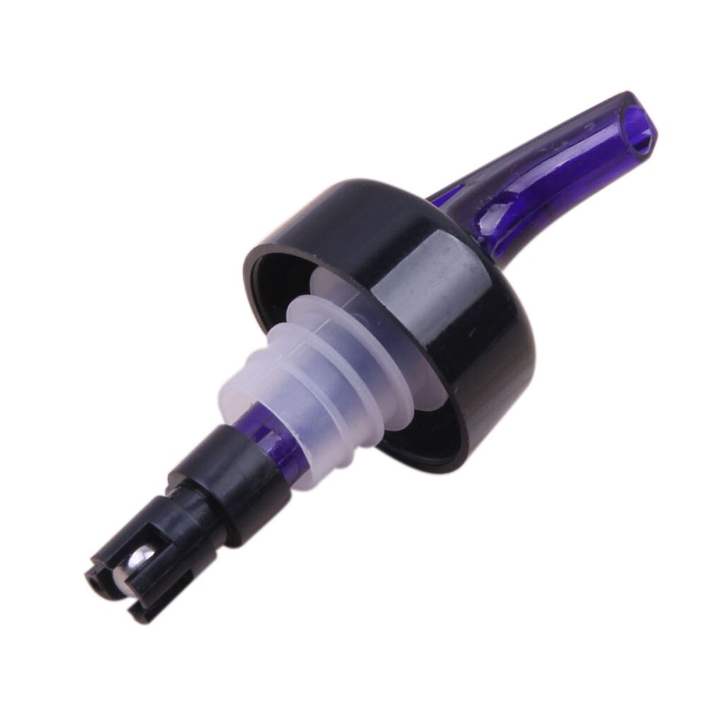 30ML Measure Wine Pourer Flow Pourer Liquor Spirit Nip Wine Cocktail Dispenser Tool Alcohol Pouring Device Home Bar Accessories: Blue 