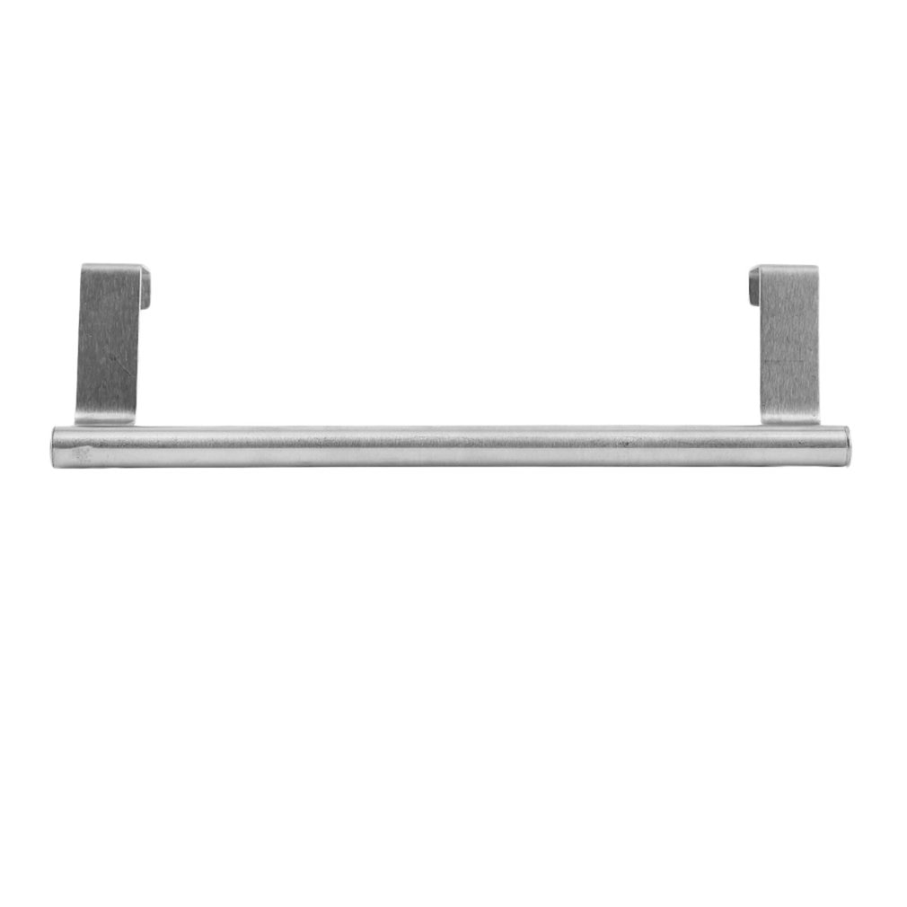 Stainless Steel Cabinet Hanger Over Door Kitchen Hook Towel Rail Hanger Bar Holder Drawer Storage Bathroom Tools