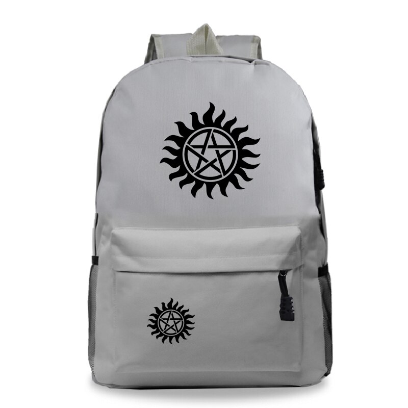 Supernatural Backpack Women Men Backpack Laptop Galaxy School Bags for Teenagers Boys Girls Travel Backpack Cheap