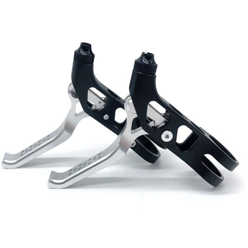 1 paar Fahrrad Bremshebel für Brompton Klapp Fahrrad V Bremshebel Aluminium Legierung Bremshebel