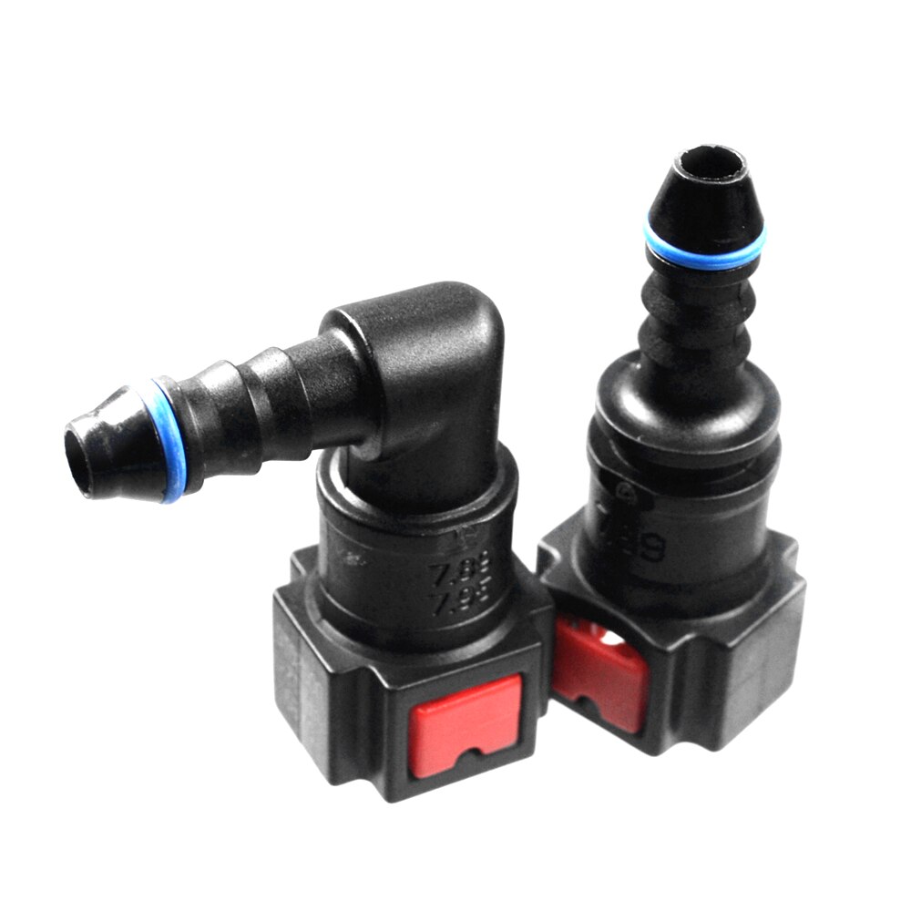 Auto Parts PA12 7.89mm Male Hose Connector 5/16" fuel line adbue connector for Fuel urea system