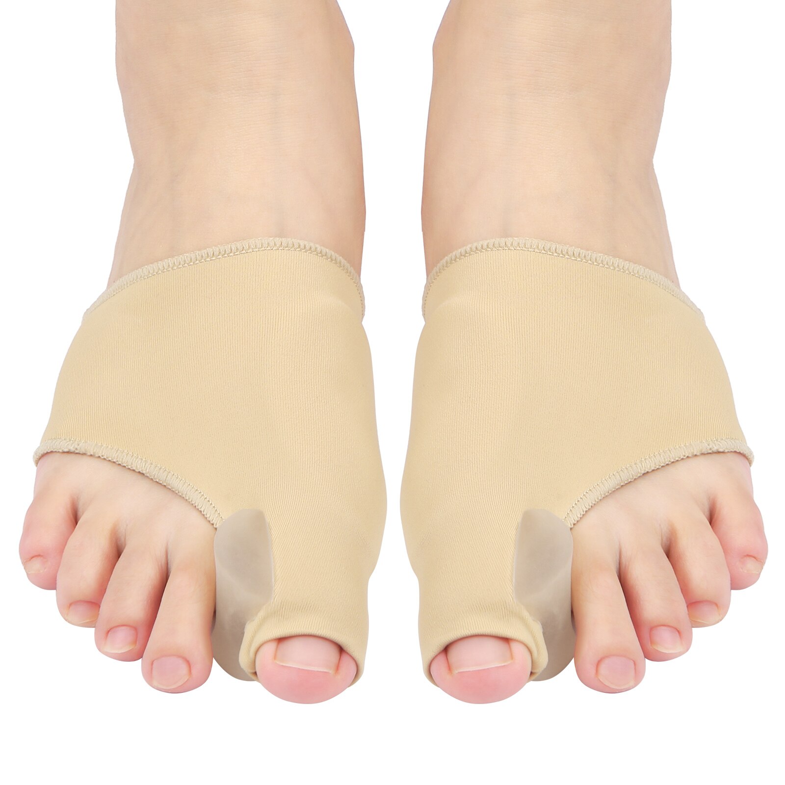 1 Pair Bunion Corrector Gel Bunion Pads Sleeves Brace Bunion Relief Big Toe Separator for Big Toe Joint Pain Relief