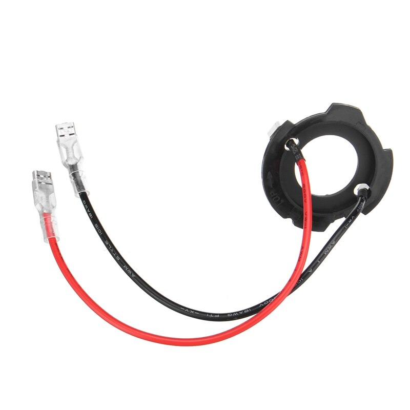 Ny 2x h7 led frontlys pære sokkel holder holder frontlys sokkel adapter for volkswagen golf 5 mk5 gti jetta