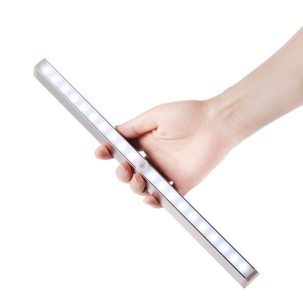 LED Wireless Night Light with PIR Motion Sensor Battery Power Cabinet Drawer Light Closet Cabinet Lamp Night LED Light